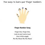 Fun ways to learn finger numbers 5 1
